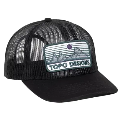 Topo Designs Patch Mesh Trucker - Desert Dusk Black