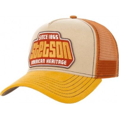 Stetson Trucker Cap Brickstone Yellow/Orange