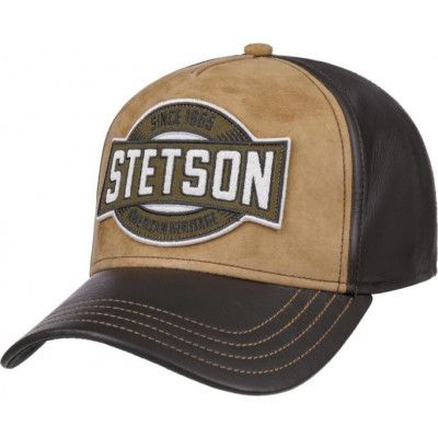 Trucker Cap Leather Brown