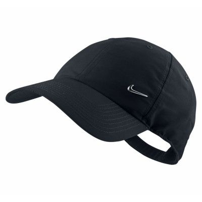 U Nsw H86 Metal Swoosh, Black/Metallic Silver, Onesize,  Nike