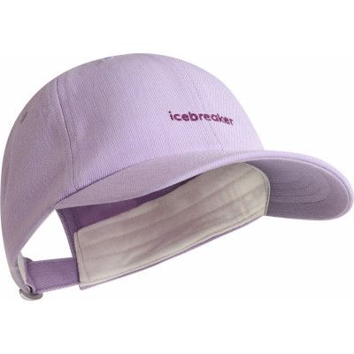 Icebreaker Unisex 6 Panel Hat Purple Gaze/Go Berry