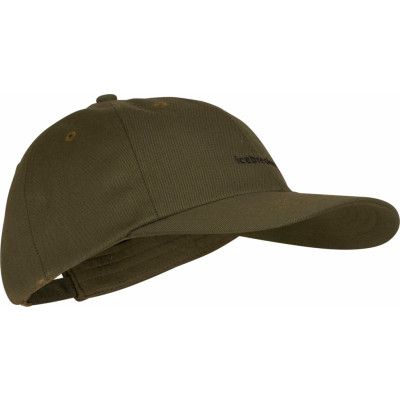 Icebreaker Unisex 6 Panel Hat Loden/Black