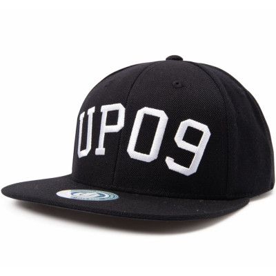 Up09 Crew Snapback, Black/White, Onesize,  Varumärken