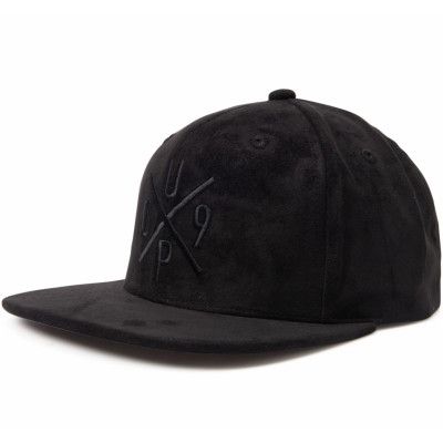 Up09 Velvet Snapback, Black/Black, Onesize,  Varumärken