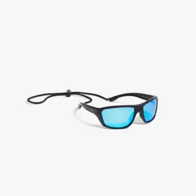 Virgo Polarized Sports Sunglasses Unisex True Blue/Black, Storlek:One Size