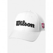 Wilson Performance Mesh Cap Wh, White/, 50, Hattar
