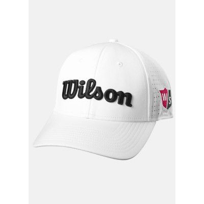 Wilson Performance Mesh Cap Wh, White/, 50,  Hattar