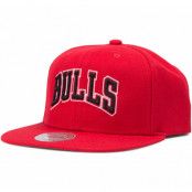 Wool Solid Snapback, Red, Onesize,  Ness