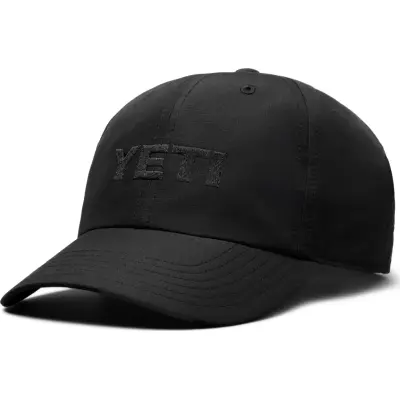 Yeti Logo Baseball Cap Black