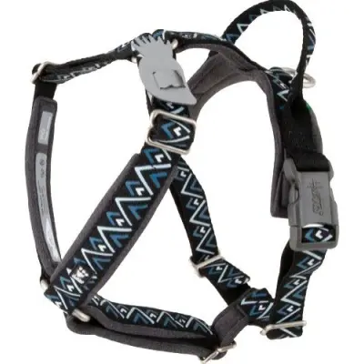 Hurtta Razzle-Dazzle Y-sele 55-65 cm Blackberry