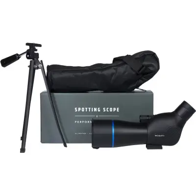 Weopti Wildlife Inklusive Bordsstativ Black