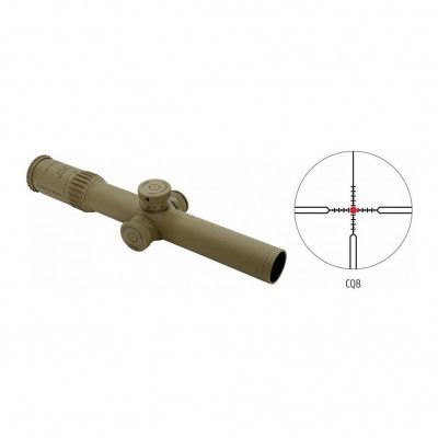 Schmidt&Bender PM II 1,5-8x26 FFP CCW MIL/MIL ST/ST Belyst Pantone 7504M