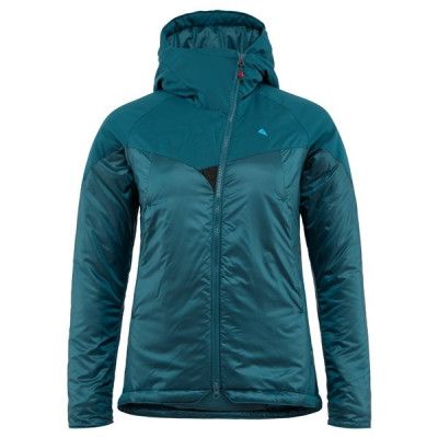 Klättermusen Alv Hoodie W/ Zip W's Emerald Green