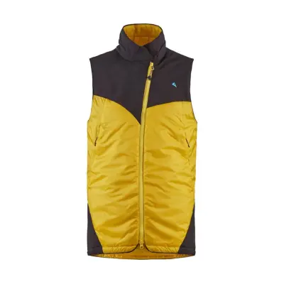 Klättermusen Alv Vest Men Sulphur/Raven XS