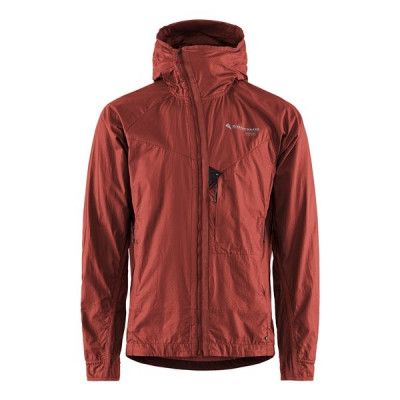 Klättermusen Ansur Hooded Wind Jacket M's Rose Red