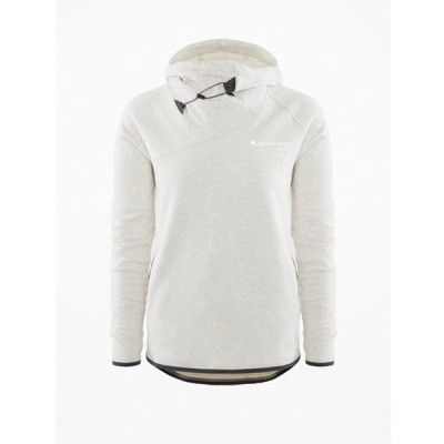Klättermusen Falen Hoodie W's White Clay Melange