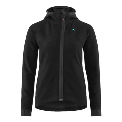 Klättermusen Hödur Hooded Zip Jacket Women Black - XS
