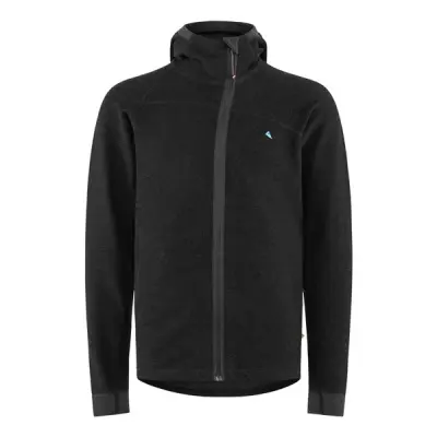 Klättermusen Hödur Hooded Zip M's Black Black S