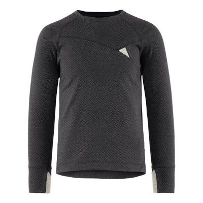 Klättermusen Huge Crew M's Raven/White Clay