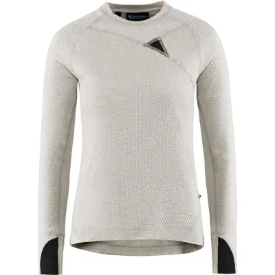 Klättermusen Huge Crew W'S White Clay White Clay XS