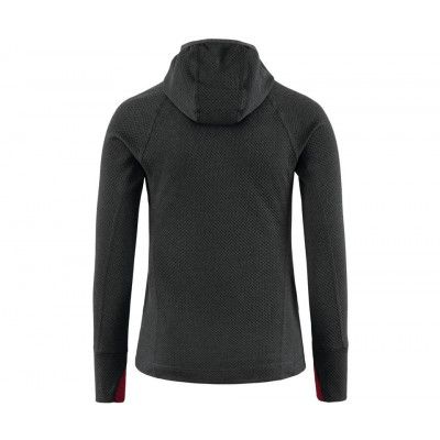 Klättermusen Huge Hoodie Women Raven/Burnt Russet