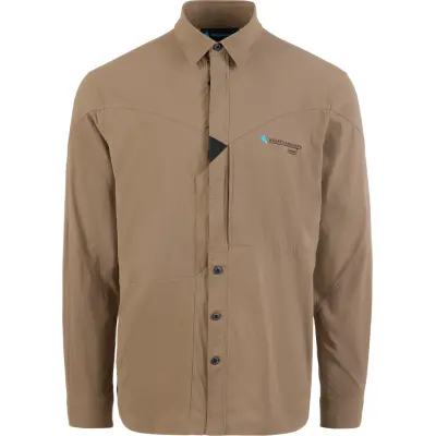 Klättermusen Men's Garm Long Sleeve Shirt Wren Brown
