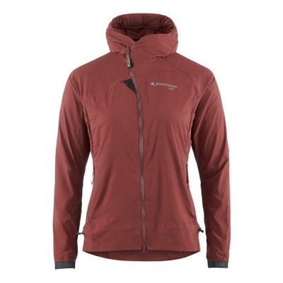 Klättermusen Nal Hooded Jacket Women Madder Red