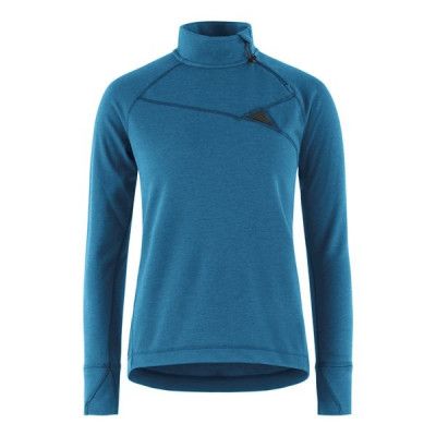 Klättermusen Njorun Crew Zip W's Blue Sapphire