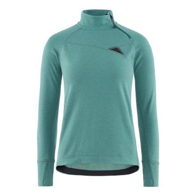 Klättermusen Njorun Crew Zip W's Brush Green