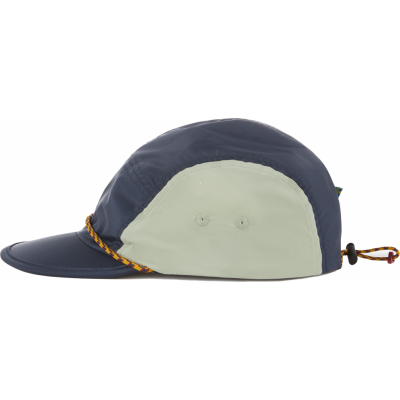 Klättermusen Runa Five Panel Cap Indigo Blue-Swamp Green