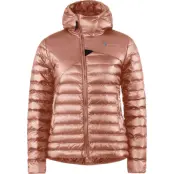 Klättermusen Women's Lopt Zip Hood Jacket Cedar Rose
