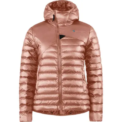 Klättermusen Women's Lopt Zip Hood Jacket Cedar Rose