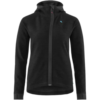 Klättermusen W's Hödur Hooded Zip Black