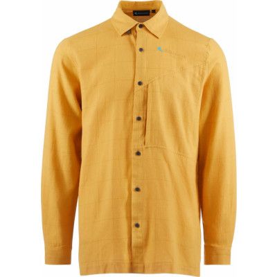 Klättermusen Men's Helheim Long Sleeve Shirt Amber Gold