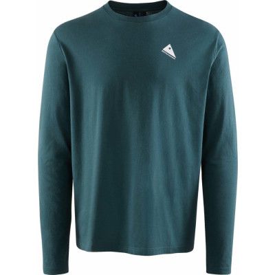 Klättermusen Men's Runa Rain Mouse Long Sleeve Tee Dark Deep Sea