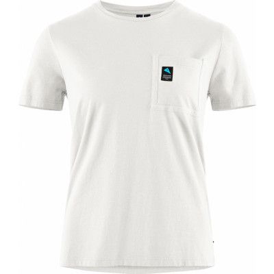 Klättermusen Women's Runa Pocket Short-Sleeve Tee Snow