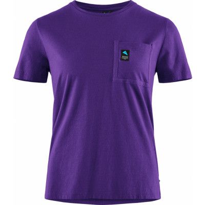 Klättermusen Women's Runa Pocket Short-Sleeve Tee Purple
