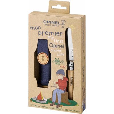 Opinel Boxset My First Opinel & belt holster Beech Wood