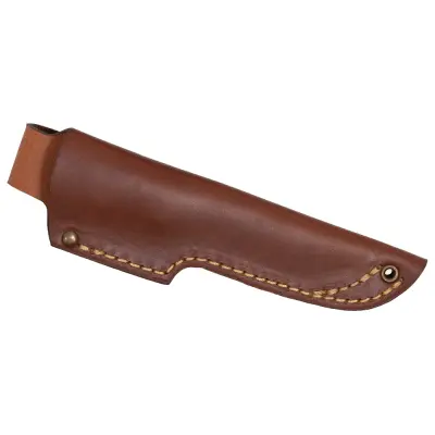 Casström No.10 Fodral Swedish Forest Knife Cognac