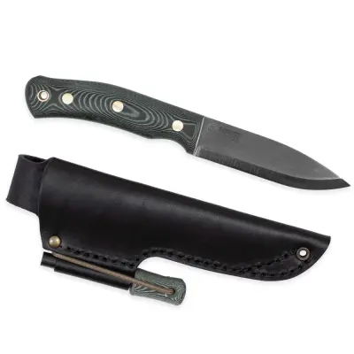 Casström No.10 Swedish Forest Knife Micarta/Scandi med Eldstål