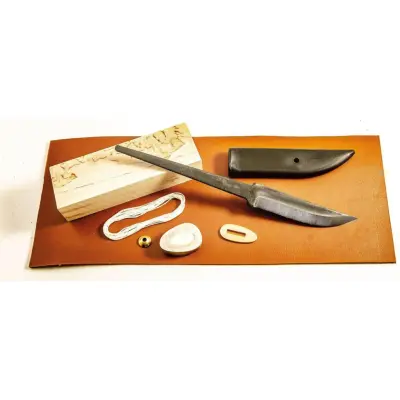 Casström Scandinavian Knife Making Kit - 95mm Carbon