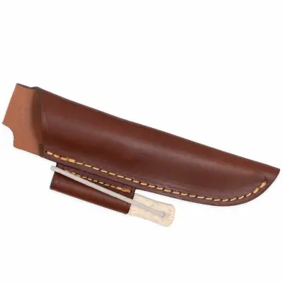 Casström Woodsman Buschcraft Fodral Cognac