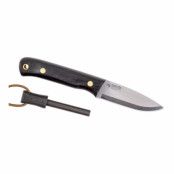 Casstr�m Woodsman Knife Svart Ek Med Eldst�l