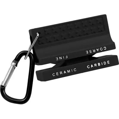 Easy Camp Knife Sharpener Black