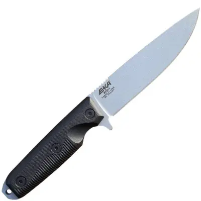 EKA RTG-1 Grey blade Black G10 handle