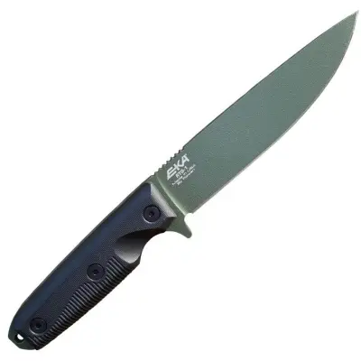 EKA RTG-1 Olive blade Black G10 handle