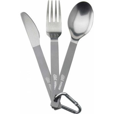 Esbit Titanium Cutlery Set Silver