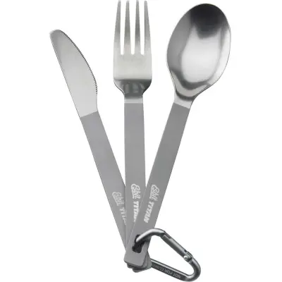 Esbit Titanium Cutlery Set Silver