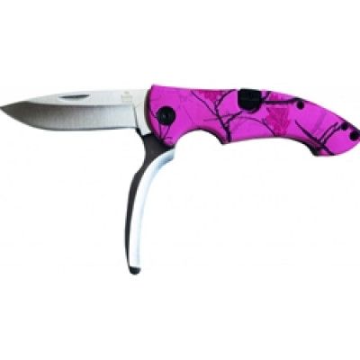 Fällkniv Wildtech Pink med buköppnare