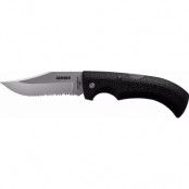 Gerber Gator Clip Point Serrated Black